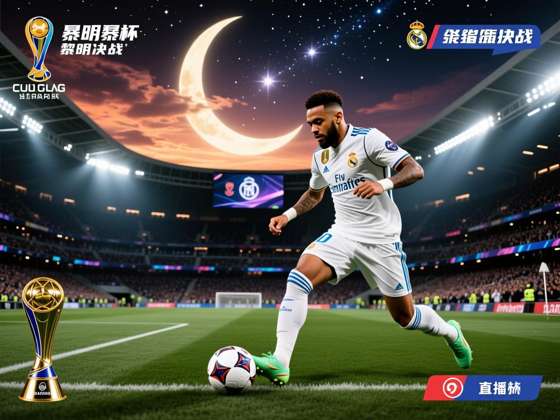 世俱杯黎明决战：皇马银河战舰碾压新月 内马尔孤胆难挽狂澜 传控风暴撕裂亚冠霸主